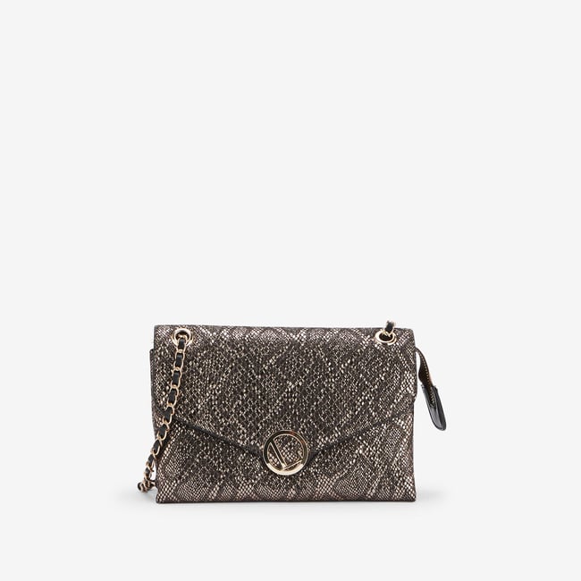 Sac multi poches  Roxana doré,gun <span itemprop=