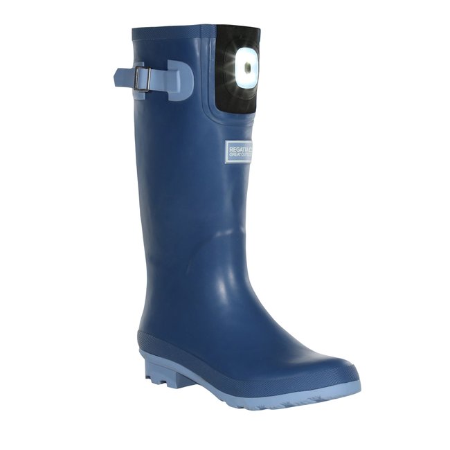 Bottes de pluie FAIRWEATHER SHINE bleu <span itemprop=