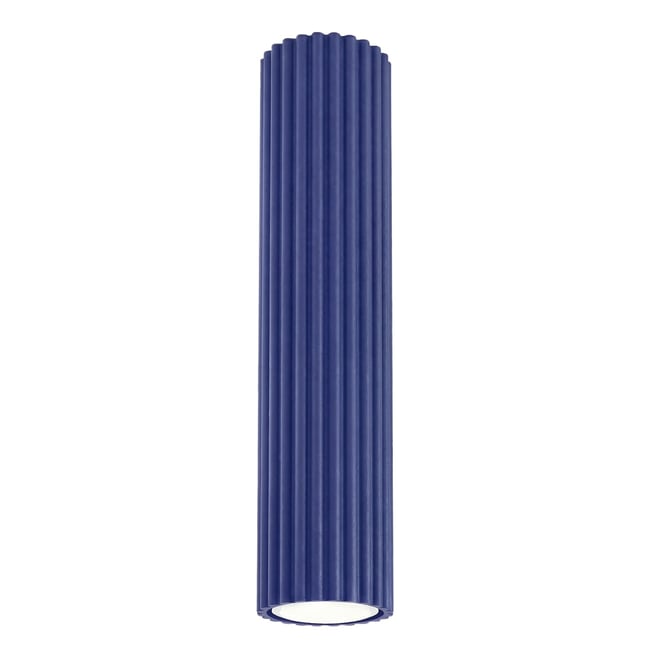 Plafonnier Aluminium Outremer GU10 1 Karbon Couleur outremer <span itemprop=
