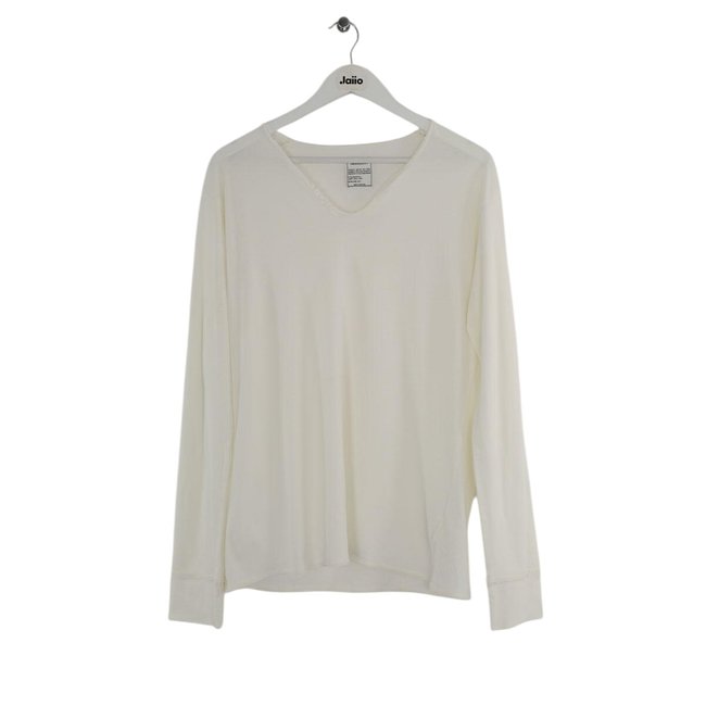 Tricot en coton - Très Bon État blanc <span itemprop=