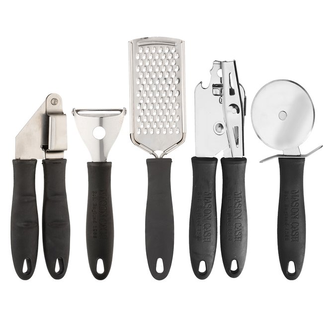 5-Piece Essentials Gadget Set, black, MASON CASH