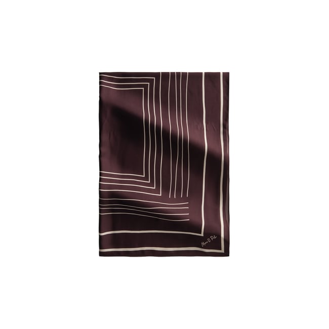 Foulard en satin avec un imprimé décontracté - MARC O'POLO