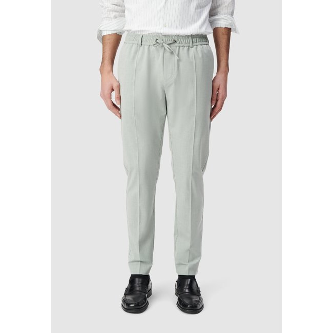Pantalon de costume amande <span itemprop=