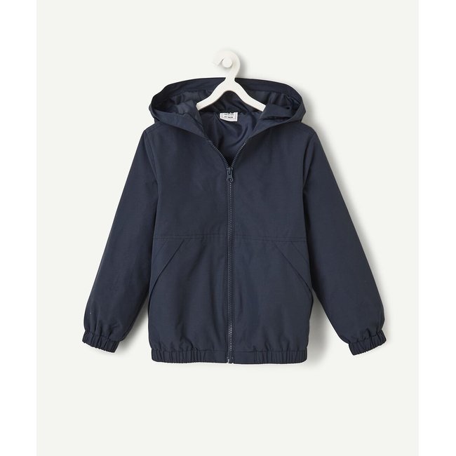 Windjacke mit Kapuze marine <span itemprop=