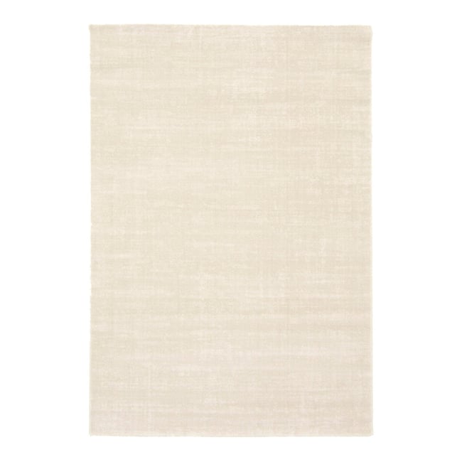 Tapis velours à poils ras KITZBUHEL Couleur beige sable <span itemprop=