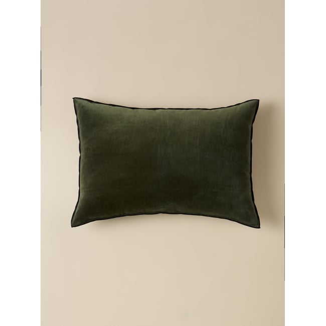 Housse de coussin en velours - CYRILLUS