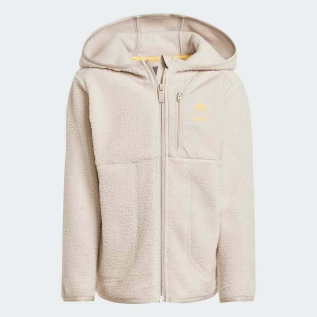 Veste de survêtement adidas Disney Roi Lion wonder beige / semi spark / carbon <span itemprop=