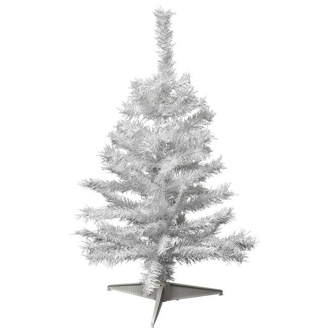 Sapin Élégant 70 cm blanc Couleur blanc <span itemprop=