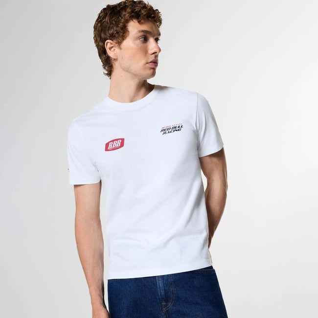 Red Bull Racing T-Shirt Coupe Regular Avec Imprimé Au Dos - PEPE JEANS