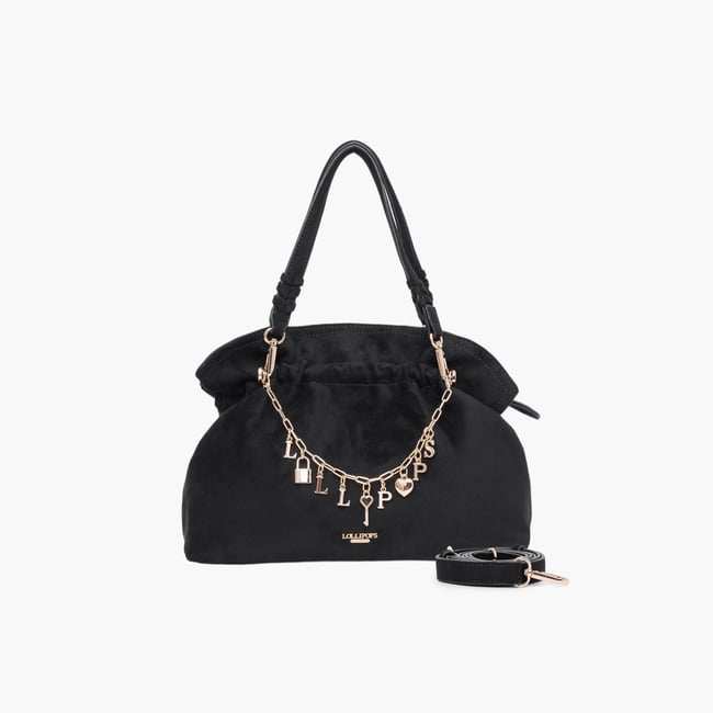 Petit sac shopper S  Teana noir,doré <span itemprop=