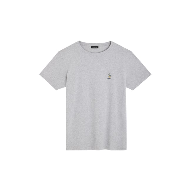 TSHIRT PATCH OIESKI gris <span itemprop=
