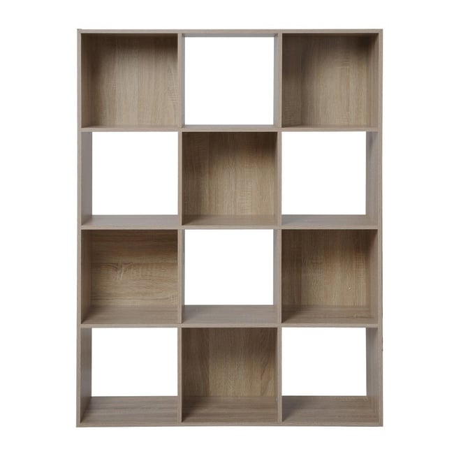 Etagère de Rangement 12 Cases  L93 cm - COMPO Couleur v002237 <span itemprop=