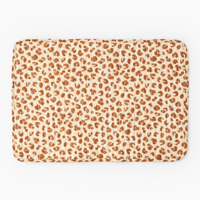 Set de table rectangulaire, 33x48cm, 100% coton chevreuil <span itemprop=