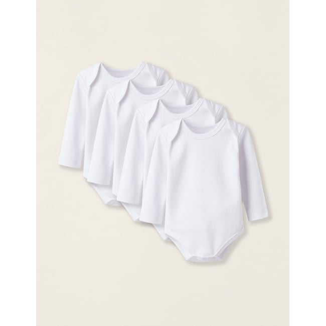 Bodies Sans Manches Bébé Fille - Lot De 3 - 100% Coton - Imprimé Dinosaure - Boutons Pression