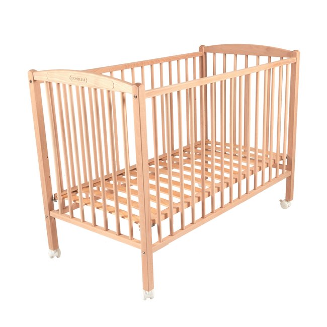Lit En Hêtre Massif Arthur Couleur naturel <span itemprop=