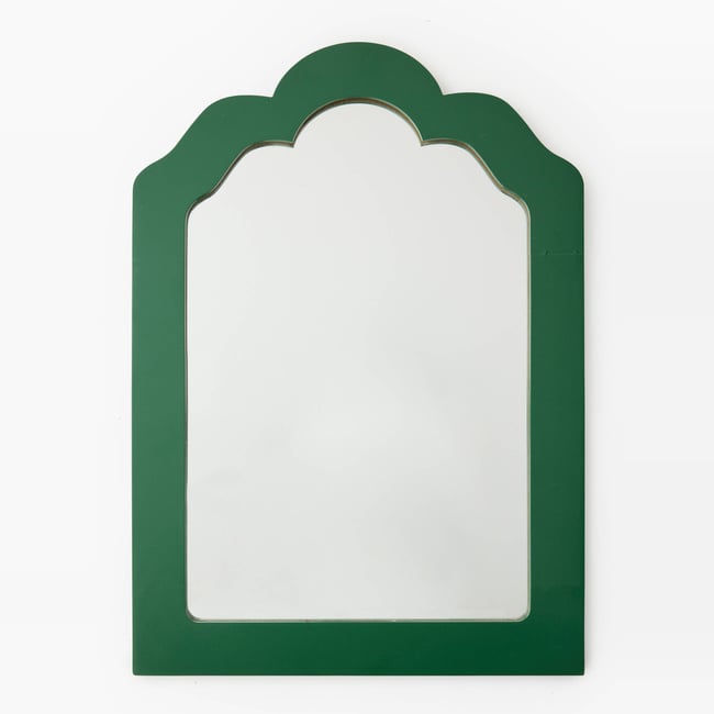 Miroir,50x70x2,7cm, en MDF Couleur meleze <span itemprop=