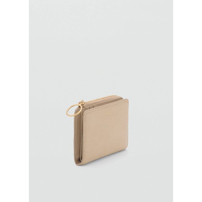 Portefeuille simili-cuir effet grainé - MANGO