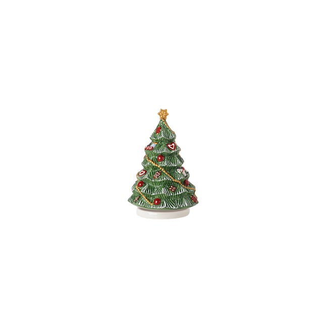 Arbre De Noël, Tournant NOSTALGIC MELODY Couleur vert <span itemprop=