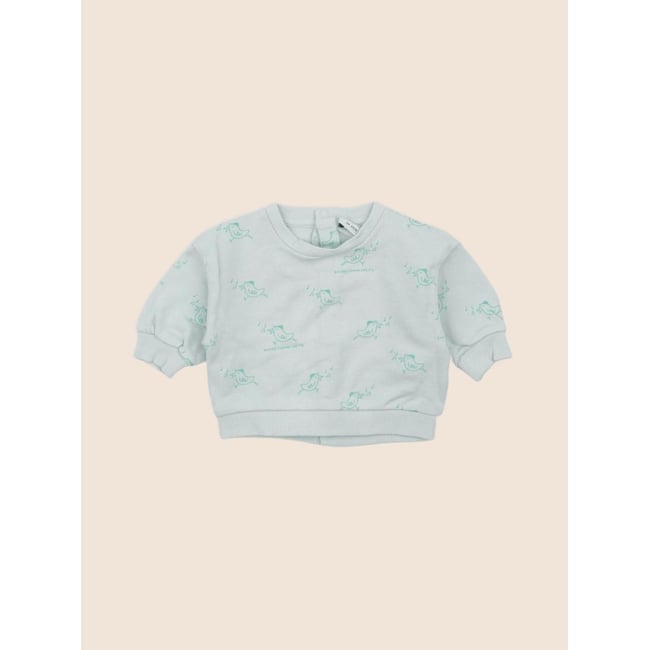 Sweat - Très bon état bleu <span itemprop=