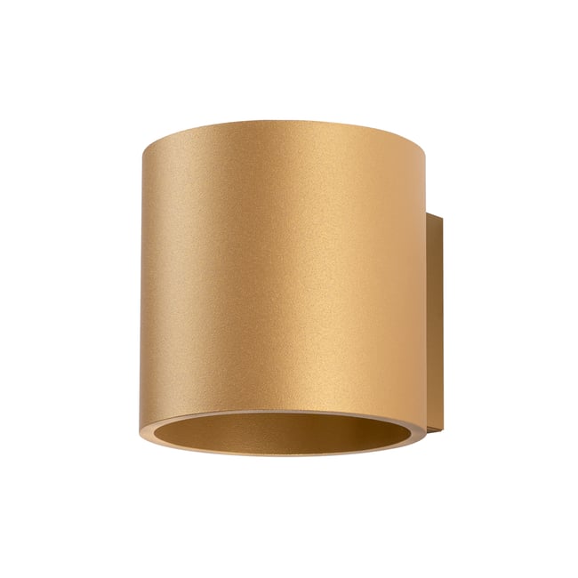 Applique Acier Doré G9 1 Orbis Couleur jaune <span itemprop=