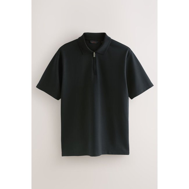 Polo épais noir <span itemprop=
