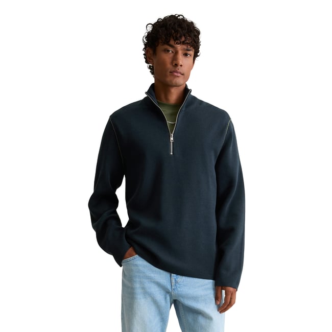 Troyer relaxed en mélange de coton bio et de lyocell de haute qualité - MARC O’POLO DENIM
