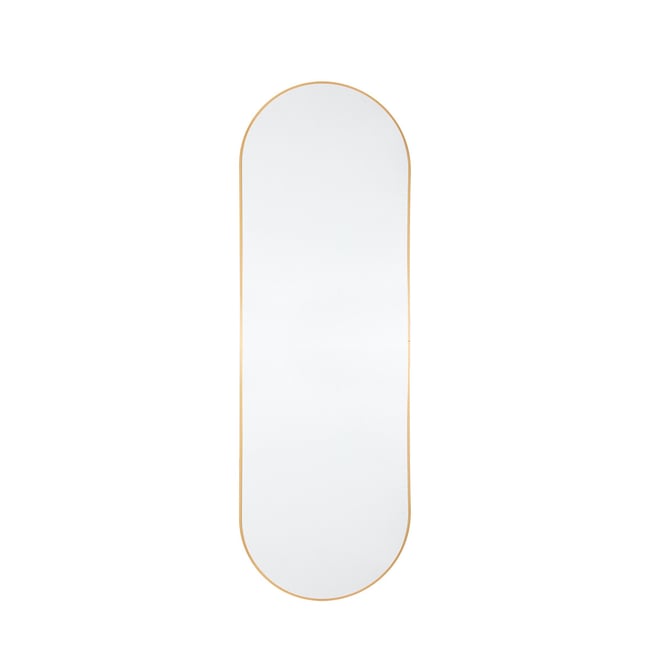 50x150cm Yates Oval Mirror, gold-coloured, ÉDITÉ