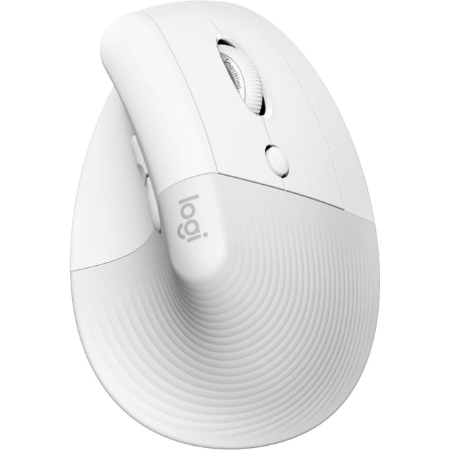 Souris sans fil Lift pour Mac Ergonomique blanc <span itemprop=