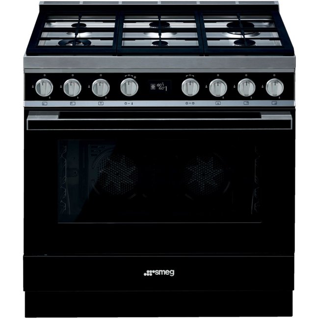 Piano de cuisson gaz CPF9GPBL - SMEG
