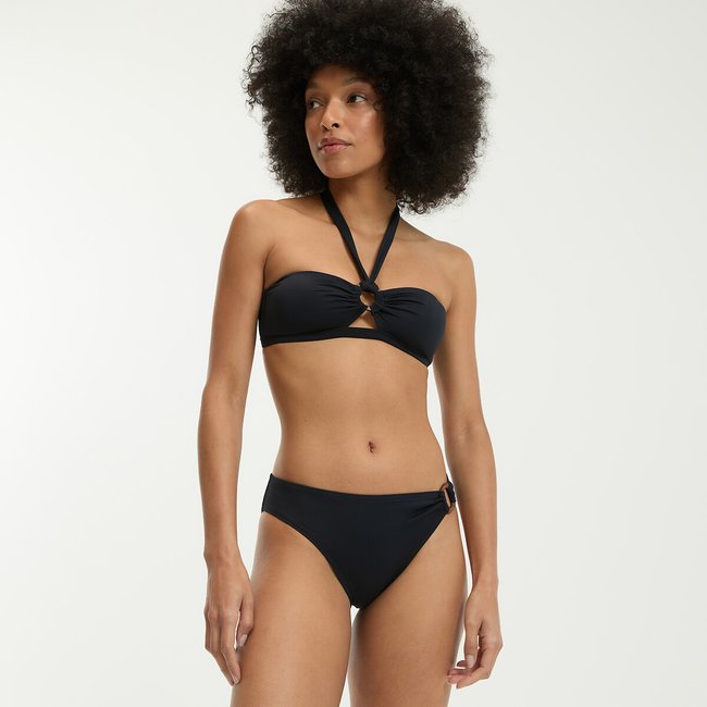 Slip per bikini con anello nero LA REDOUTE COLLECTIONS