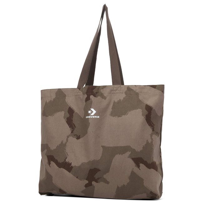 Bolso shopping Graphic Canvas camuflaje gris <span itemprop=