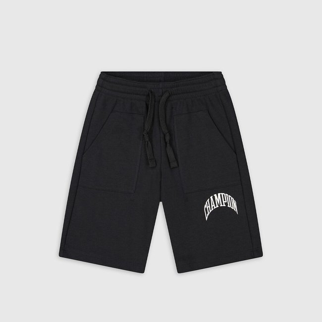 Bermudas de felpa gris <span itemprop=