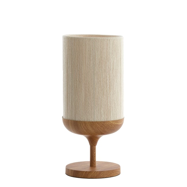 Lampe À Poser Métal DANIA Couleur naturel <span itemprop=