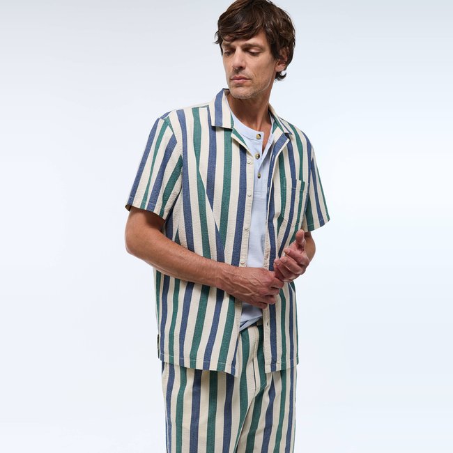 Chemise manches courtes en coton BIO GOTS - MONOPRIX