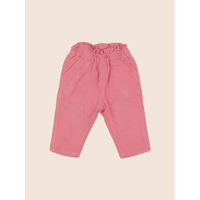 Pantalon doublé - Bon état rose <span itemprop=