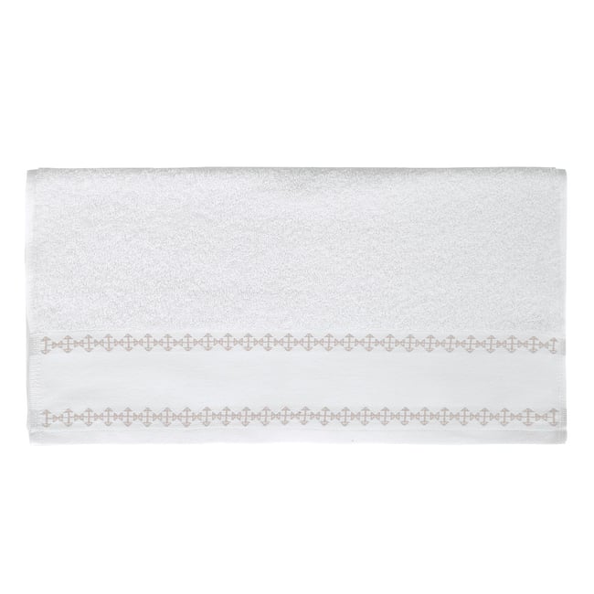 Serviette de toilette tissée jacquard ARROW - SENSEI MAISON