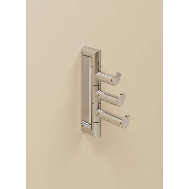 Patère  MICRA Couleur chrome <span itemprop=