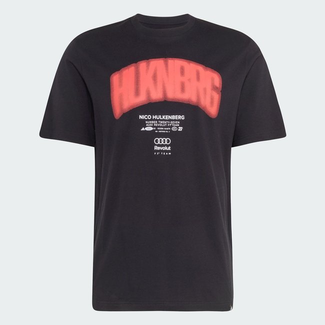 T-SHIRT GRAPHIQUE I ÉCURIE AUDI FORMULE 1 NICO HULKENBERG black <span itemprop=