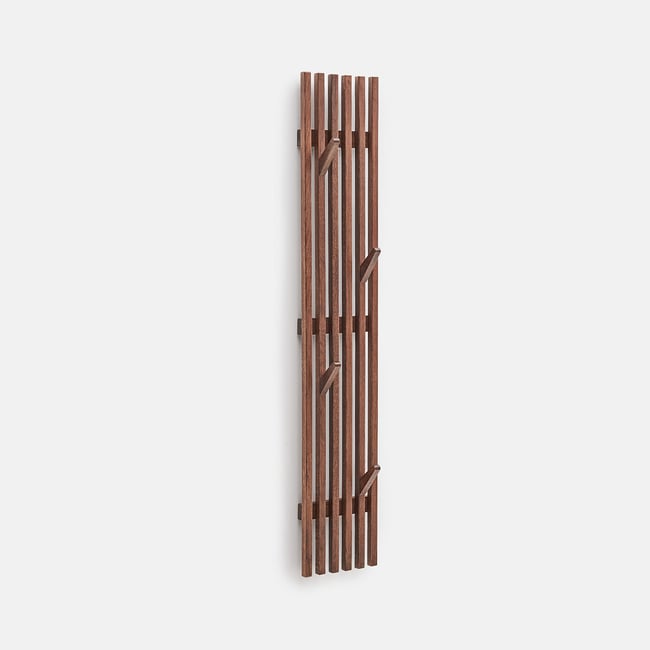 Colgador de pared roble macizo 4 ganchos, Anies - LA REDOUTE INTERIEURS