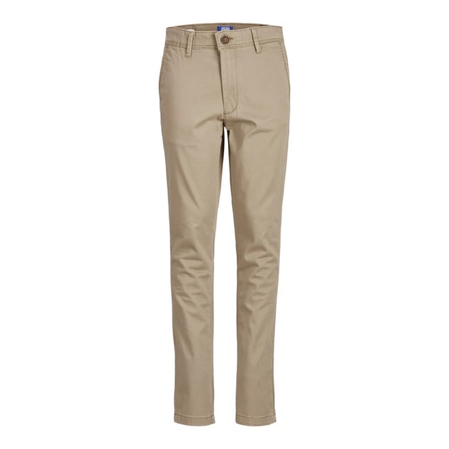 Pantalon Chino 10 - 16 Ans beige <span itemprop=