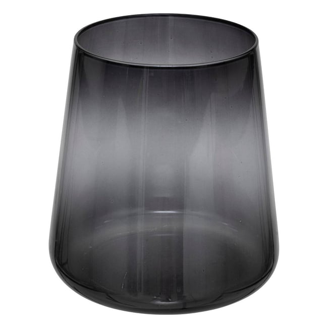 Lot de 6 verres en verre teinté 38 cl INU Couleur gris <span itemprop=