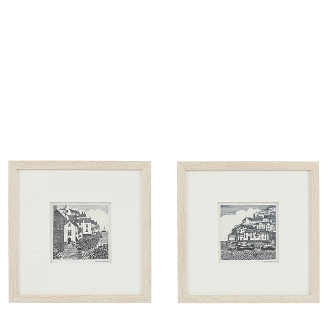 Set of 2 Tidal Tales II Framed Art, multi-coloured, ÉDITÉ