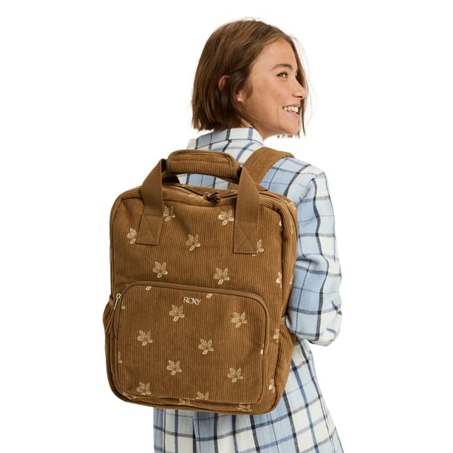 Sac à dos moyen FEELING EMBY. marron woodsmoke <span itemprop=