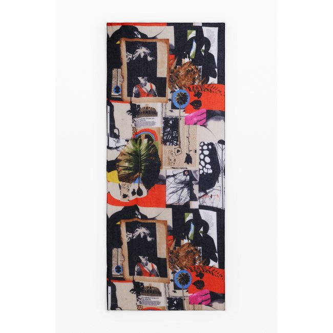 Desigual - Foulard conçu par Mr. Christian Lacroix multicolore <span itemprop=