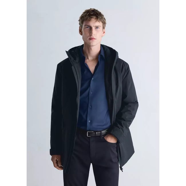 Parka compactable avec garnissage Thermore® déperlant - MANGO MAN