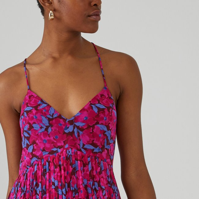Floral cami dress sales