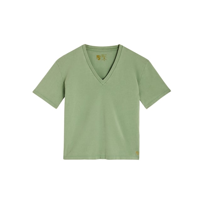 T-shirt NIKO KASMIR vert <span itemprop=