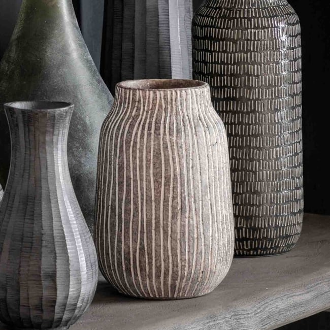 23cm Vase in Earthy White, white, ÉDITÉ