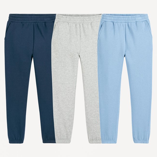 Lote de 3 pantalones de jogging - LA REDOUTE COLLECTIONS
