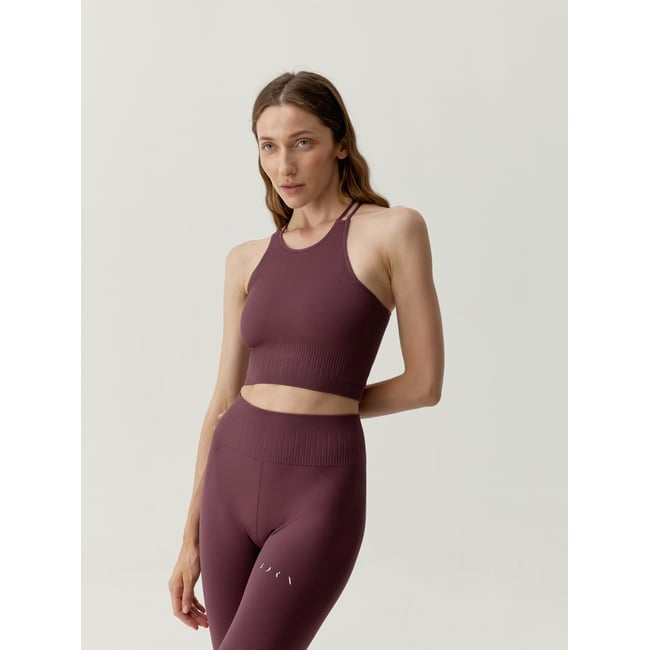 Brassière de sport femme Naia maintien moyen bretelles coussinets amovibles - BORN